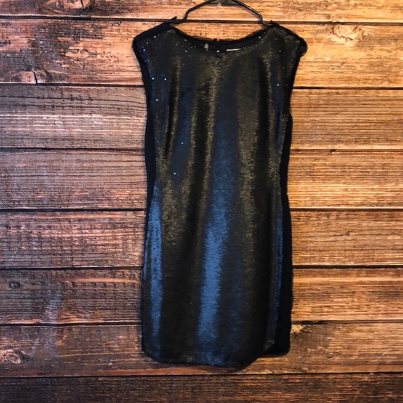 Rebecca Taylor• Black Sequin Dress - Picture 3 of 7